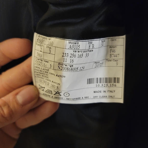 Hermes brand mens suit jacket/sport coat - Picture 6 of 9